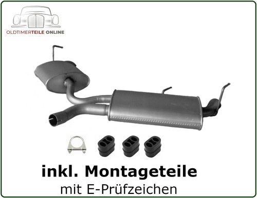 Endschalldämpfer opel signum - endschalldämpfer,