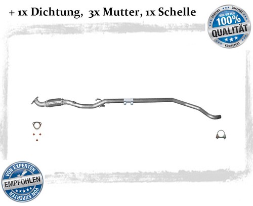Mittelrohr kat opel - mittelrohr, d