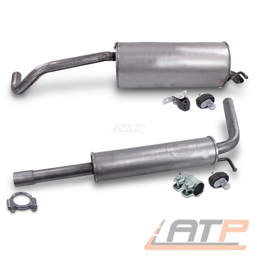 Schalldämpfer set für seat - schalldÄmpfer,